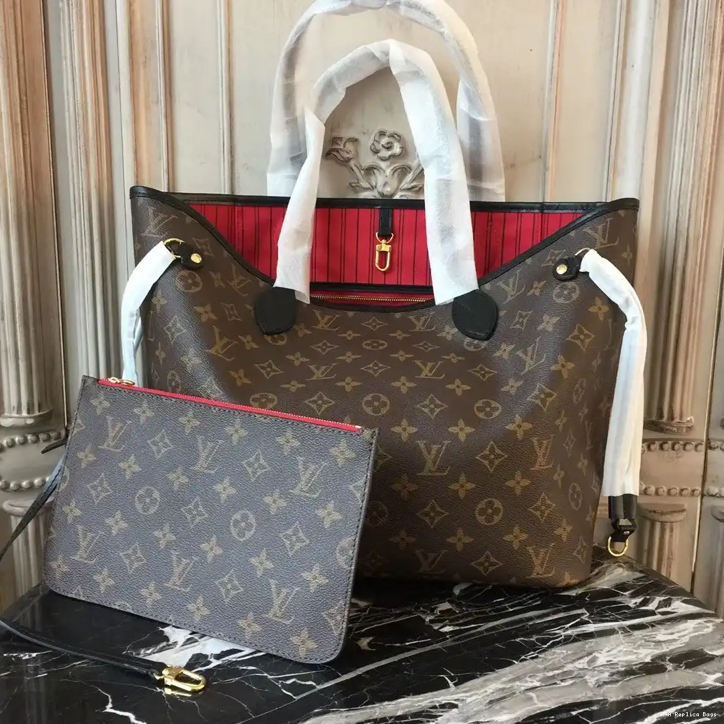 Aaa replica ru Vuitton Louis Bag Neverfull 0521